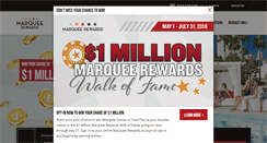 Desktop Screenshot of marqueerewards.com